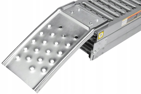 Składane Rampy Najazdowe Stalowe 200 cm 250 kg/szt (1100 kg) komplet ramp