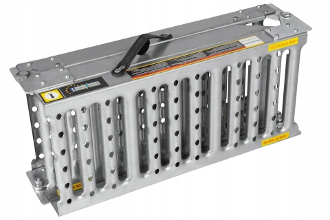 Składane Rampy Najazdowe Stalowe 200 cm 250 kg/szt (1100 kg) komplet ramp