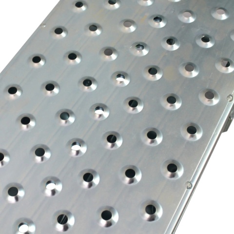 Rampa Najazd Podjazd Pojedyncza Stalowa Składana 196cm 400kg