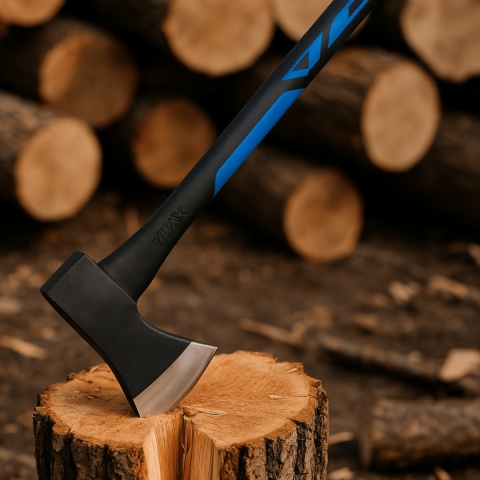 Profesjonalny Siekieromłot Rozłupujący 2700g z Trzonkiem Fiberglass Mocna