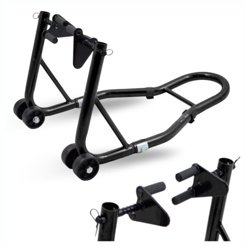 Stojak motocyklowy transportowy regulowany do serwisu i garażu 250 kg