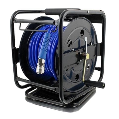 WĄŻ PNEUMATYCZNY ZWIJAK BĘBEN 30M 1/4" do kompresora sprężarki PU