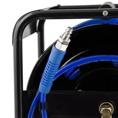 WĄŻ PNEUMATYCZNY ZWIJAK BĘBEN 30M 1/4" do kompresora sprężarki PU