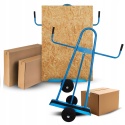 Wózek transportowy do płyt gipsowych drzwi okien MDF OSB udźwig 300 kg