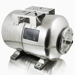 zbiornik przeponowy 24 l hydroforowy stal nierdzewna 6 bar 1 cal do pompy