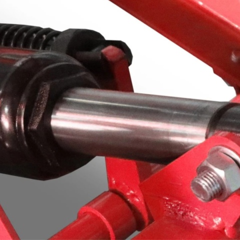 Hydrauliczny Podnośnik Nożycowy do Motocykli 360 kg 210–780 mm z Rampą