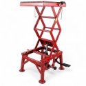 Podnośnik Motocyklowy Hydrauliczny Bituxx 135 kg 87 cm Czerwony