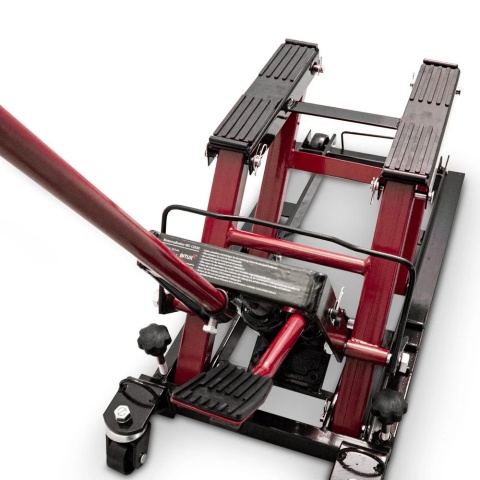 podnośnik motocyklowy 680 kg stabilny mobilny trwały wszechstronny stabilny