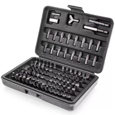 Zestaw Narzędzi 1300 el. Walizka na Kółkach Bity Klucze Nasadki Śrubokręty