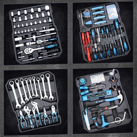 Zestaw Narzędzi BITUXX 1200 Elementów Walizka na Kółkach Warsztatowa