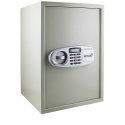 sejf elektroniczny 52cm jasnoszary domowy zamek szyfrowy klucz awaryjny