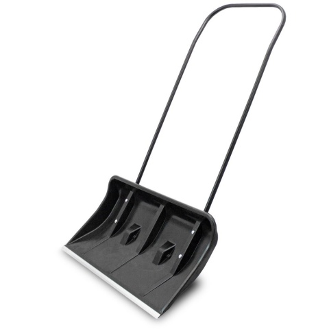 łopata do śniegu zgarniacz pług śnieżny 80cm z rolkami aluminiowa krawędź