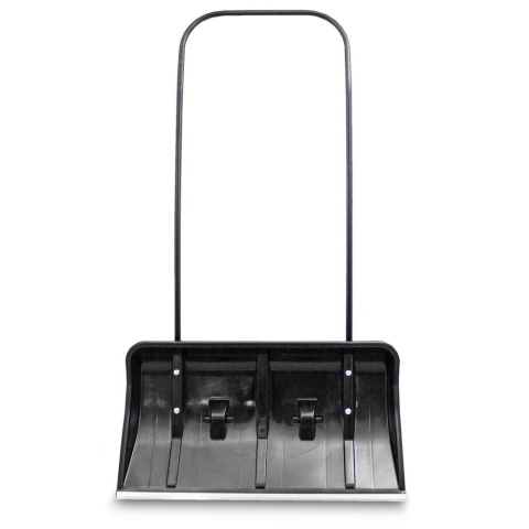 łopata do śniegu zgarniacz pług śnieżny 80cm z rolkami aluminiowa krawędź