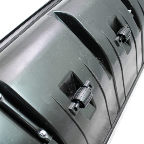 łopata do śniegu zgarniacz pług śnieżny 80cm z rolkami aluminiowa krawędź