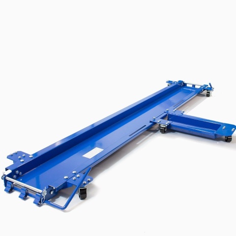 wózek transportowy do motocykla manewrowy udźwig 270kg regulowany stalowy