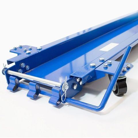 wózek transportowy do motocykla manewrowy udźwig 270kg regulowany stalowy