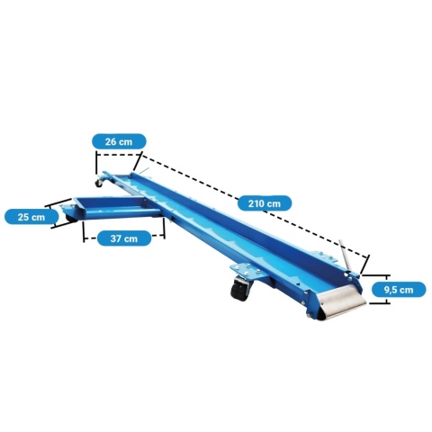 wózek manewrowy szyna do motocykla podest 567kg solidny bezpieczny