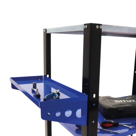 Mobilny Stół Spawalniczy Perforowany 81x52x87cm 250kg Bituxx