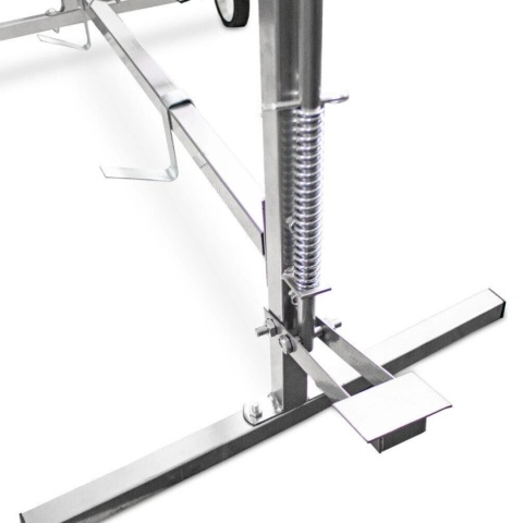 stojak lakierniczy obrotowy samochodowy 6 ramienny regulowany 220 cm