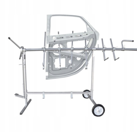 stojak lakierniczy obrotowy samochodowy 6 ramienny regulowany 220 cm
