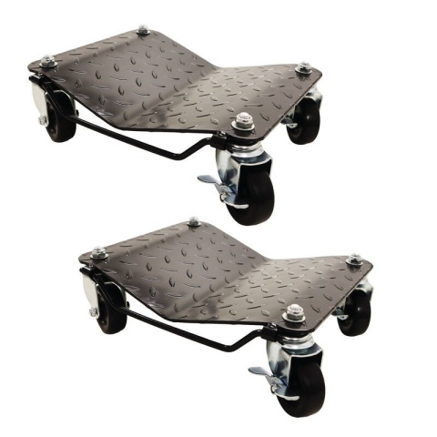 Wózki manewrowe rolkowe 4 szt 680 kg pod koła samochód osobowy