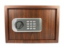 Sejf biurowy domowy imitujący drewno