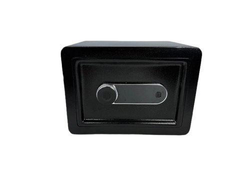Sejf biurowy z dotykowym panelem na kod szyfr elektroniczny czarny