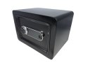 Sejf biurowy z dotykowym panelem na kod szyfr elektroniczny czarny
