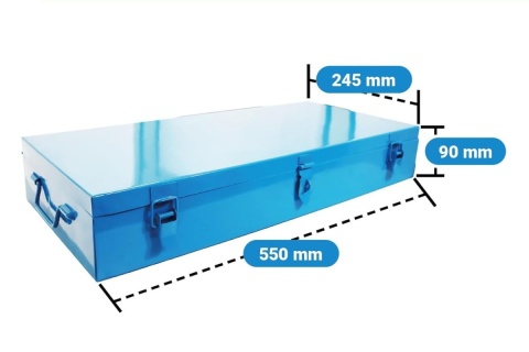 Zestaw kluczy nasadowych 3/4" 19-70 mm grzechotka + przedłużki