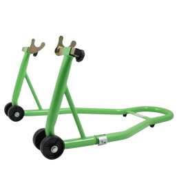 stojak motocyklowy tylny 250kg uniwersalny regulowany zielony wytrzymały