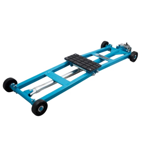 Mobilny Podnośnik Nożycowy 2500kg Regulacja 11-48cm Warsztatowy Stalowy