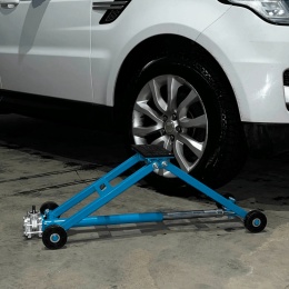 Mobilny Podnośnik Nożycowy 2500kg Regulacja 11-48cm Warsztatowy Stalowy