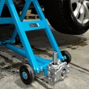 Mobilny Podnośnik Nożycowy 2500kg Regulacja 11-48cm Warsztatowy Stalowy