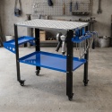 Mobilny Stół Spawalniczy Perforowany 81x52x87cm 250kg Bituxx