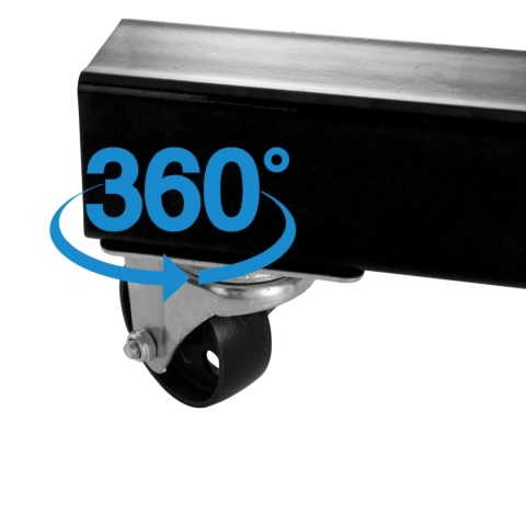 stojak do silnika 570 kg obrotowy uchwyt 8 pozycji mobilny na kółkach