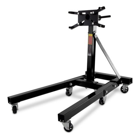 stojak do silnika bituxx 900 kg składany regulowany stalowy mobilny kółka