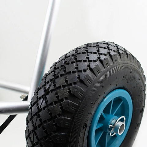 wózek do kajaka deski transportowy aluminiowy 70 kg składany pompowane koła