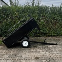 Przyczepka do traktorka ogrodowego 540 kg wywrotka z kiprem do quada ATV