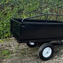 Przyczepka do traktorka ogrodowego 540 kg wywrotka z kiprem do quada ATV