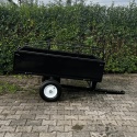 Przyczepka do traktorka ogrodowego 540 kg wywrotka z kiprem do quada ATV