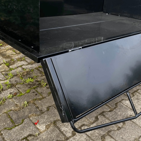 Przyczepka do traktorka ogrodowego 540 kg wywrotka z kiprem do quada ATV