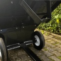 Przyczepka do traktorka ogrodowego 540 kg wywrotka z kiprem do quada ATV