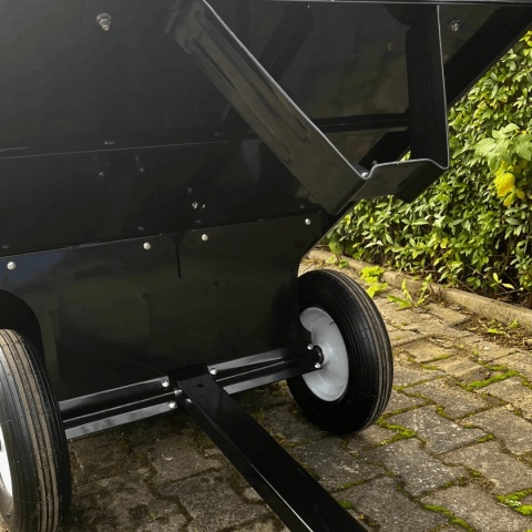 Przyczepka do traktorka ogrodowego 540 kg wywrotka z kiprem do quada ATV