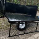 Przyczepka do traktorka ogrodowego do 300 kg 114 cm wywrotka z kiprem ATV