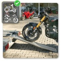 Rampy najazdowe stalowe 160cm 2szt 400kg antypoślizgowe rampa motocykl ATV