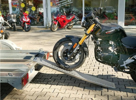 Rampy najazdowe stalowe 160cm 2szt 400kg antypoślizgowe rampa motocykl ATV