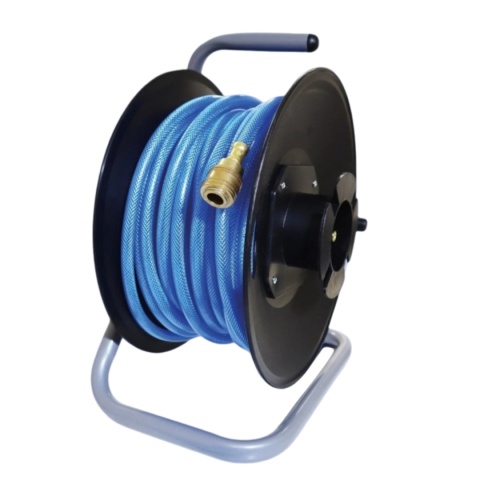 Wąż Pneumatyczny Zwijany 20m 15bar 1/4" Kompresor Zwijacz bębnowy PVC