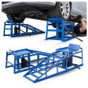 Rampy najazdowe hydrauliczne 2t komplet stalowe regulowane 23–34 cm
