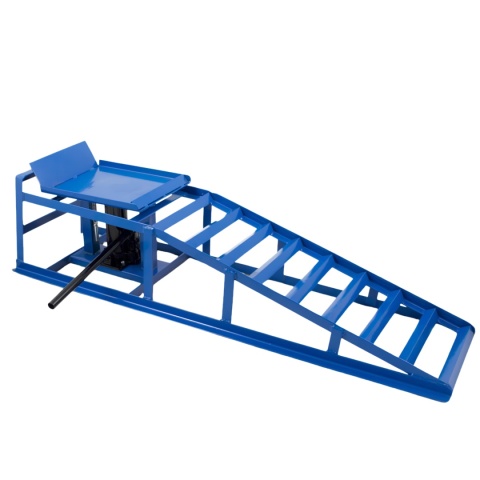 Rampy najazdowe hydrauliczne 2t komplet stalowe regulowane 23–34 cm