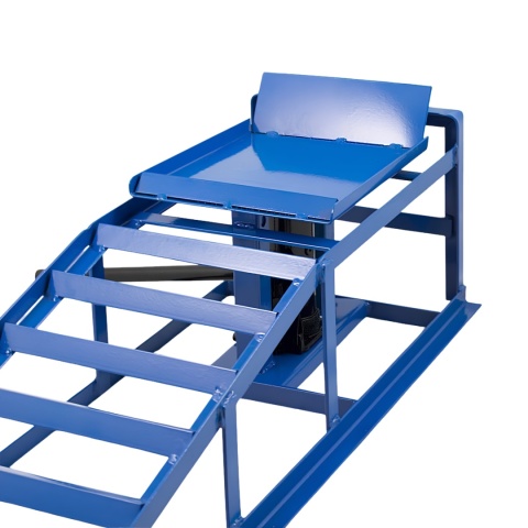 Rampy najazdowe hydrauliczne 2t komplet stalowe regulowane 23–34 cm